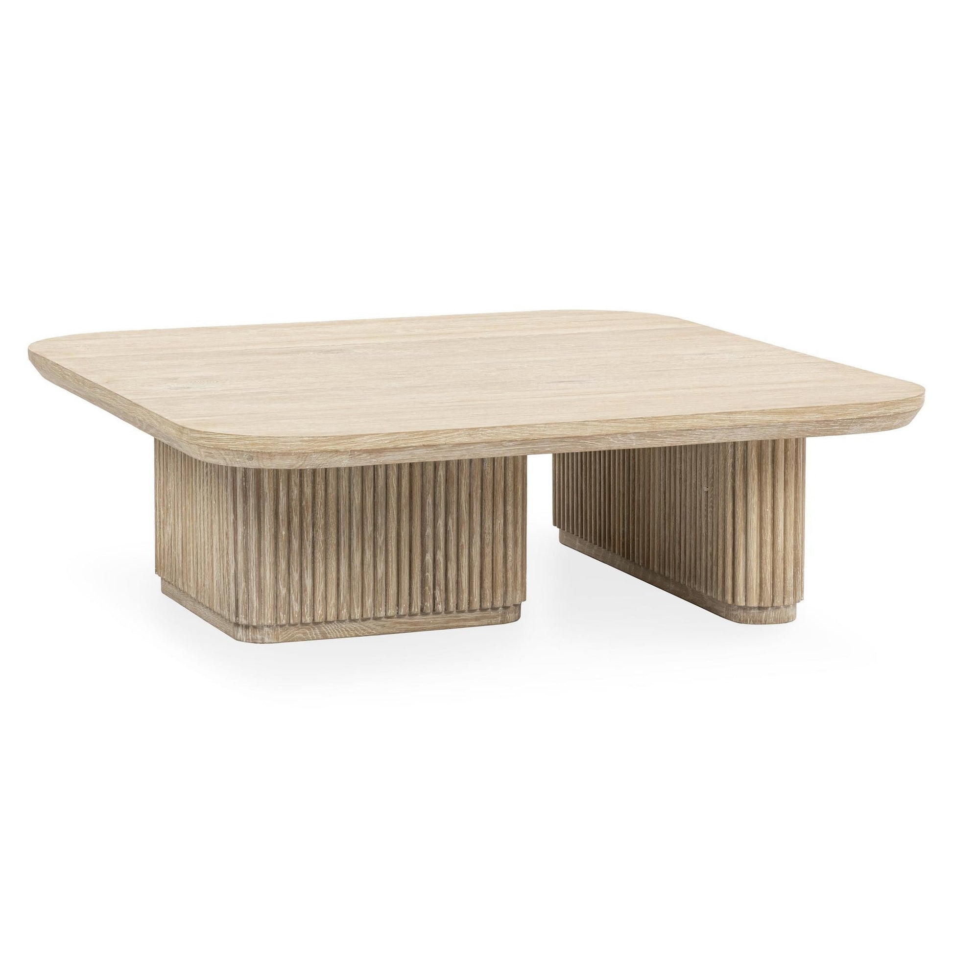 Cream Washed Oak Veneer Coffee Table Vander Coffee Table Collection