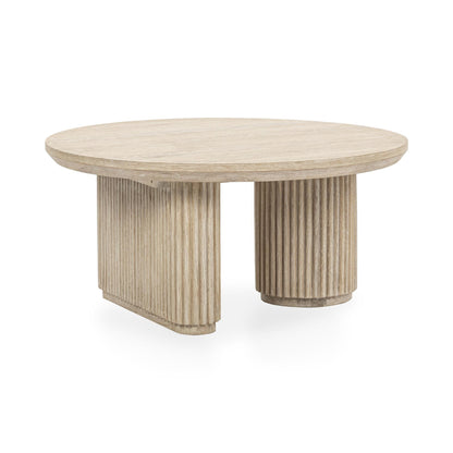Cream Washed Oak Veneer Coffee Table Vander Coffee Table Collection