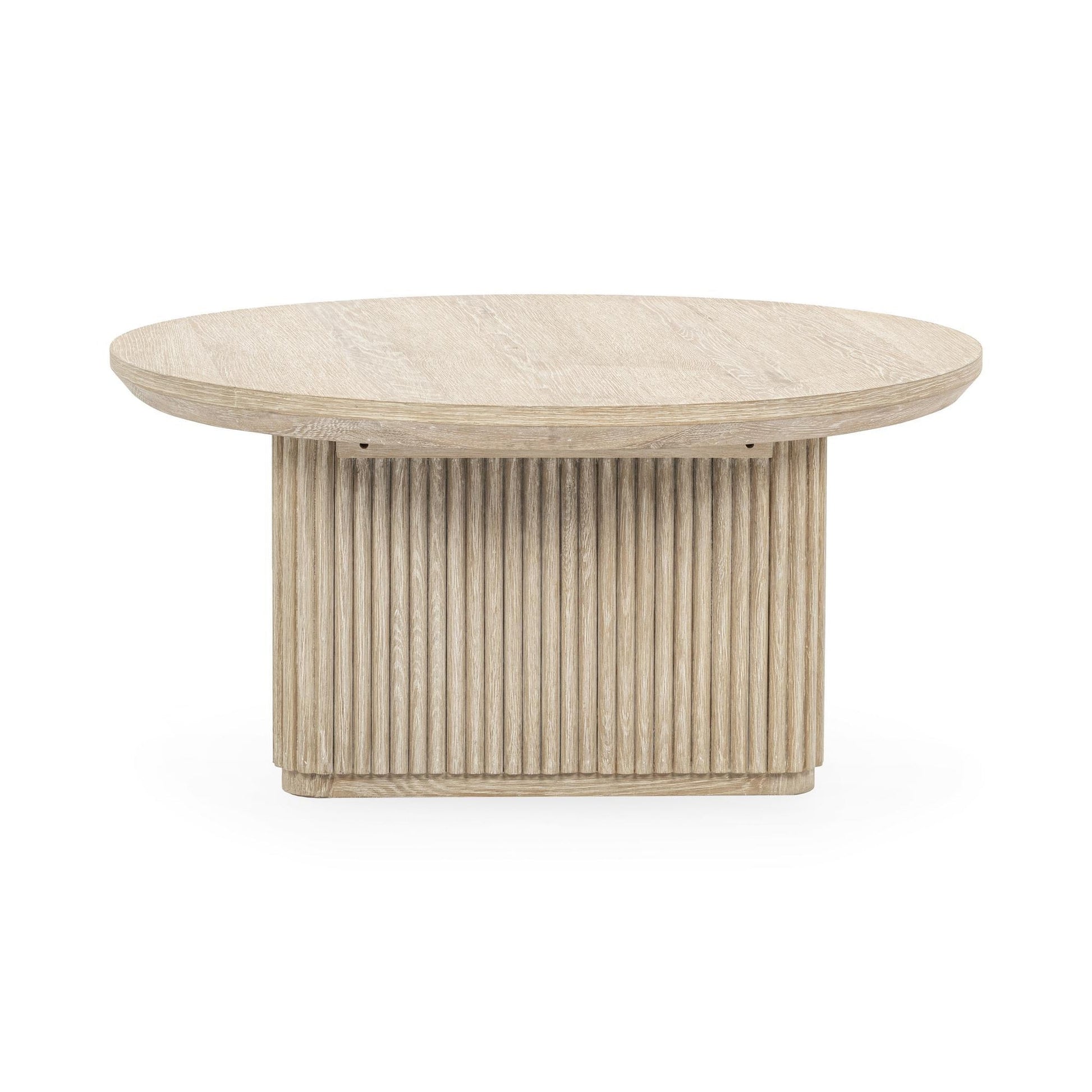 Cream Washed Oak Veneer Coffee Table Vander Coffee Table Collection
