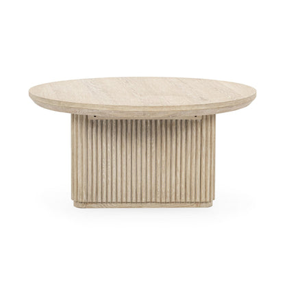 Cream Washed Oak Veneer Coffee Table Vander Coffee Table Collection