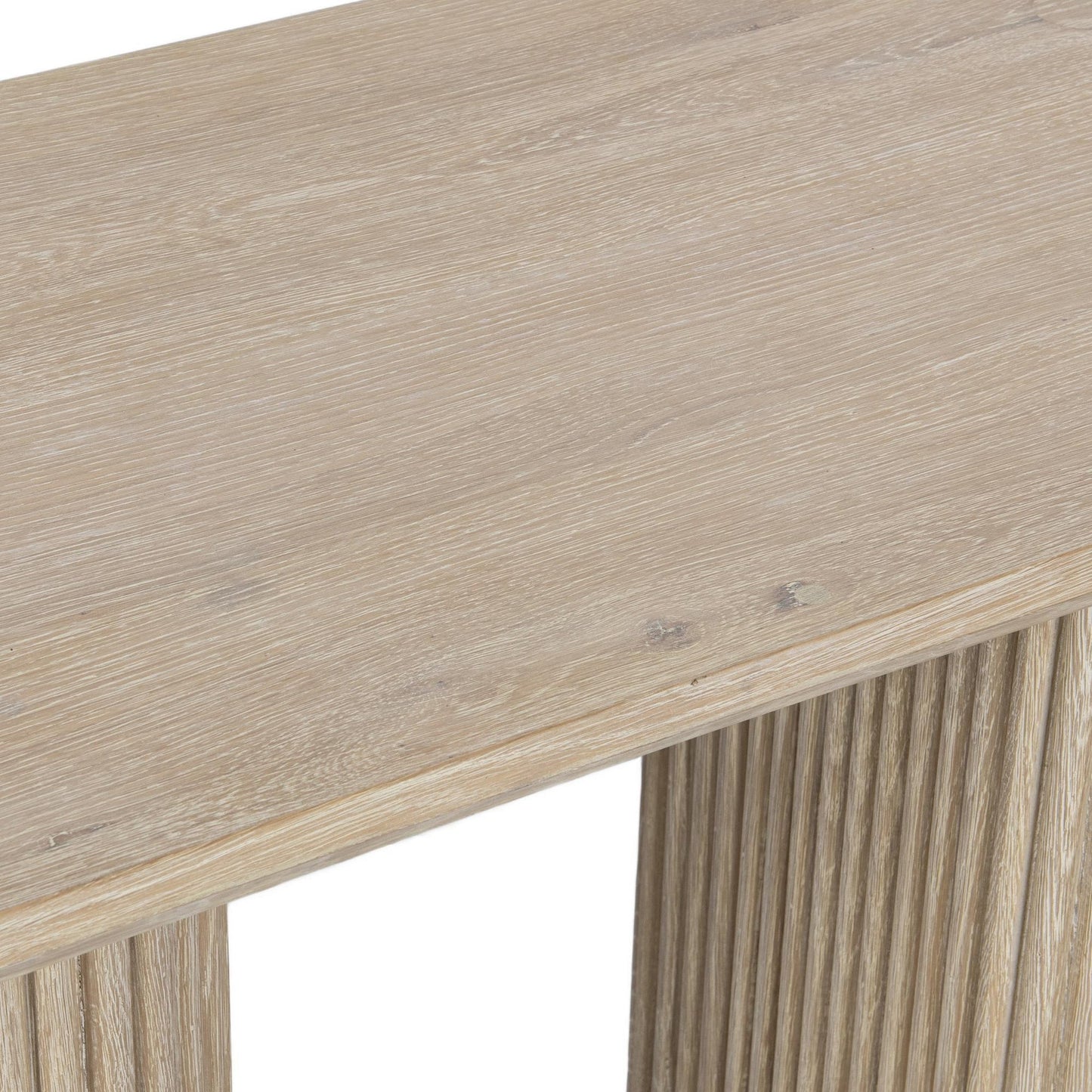 Cream Washed Oak Veneer Console Table Vander Console Table Collection