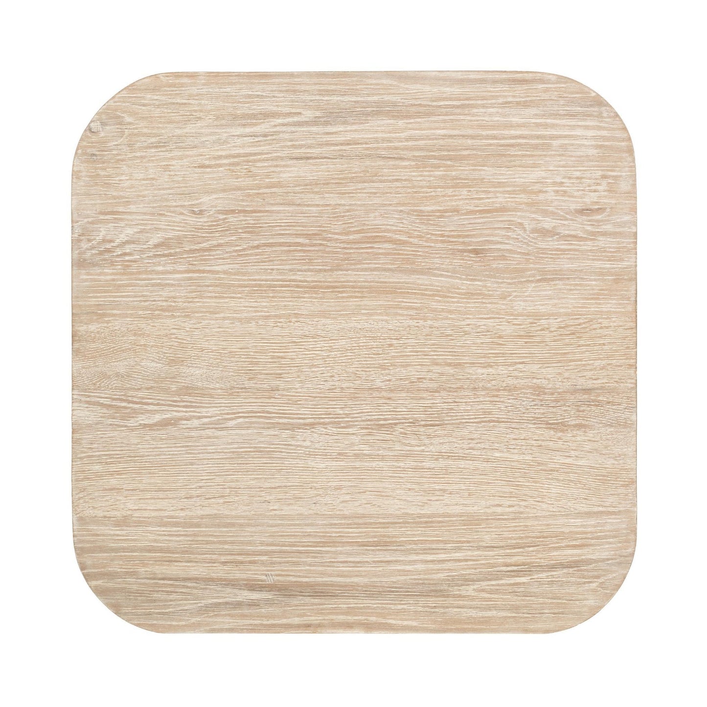 Cream Washed Oak Veneer Accent & End Table Vander End Table Collection