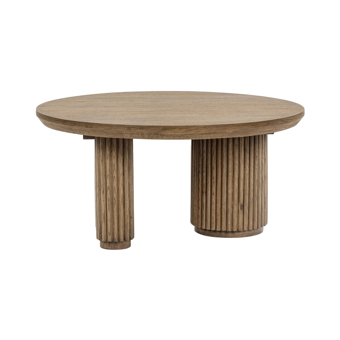 Tawny Brown Oak Veneer Coffee Table Vander Coffee Table Collection
