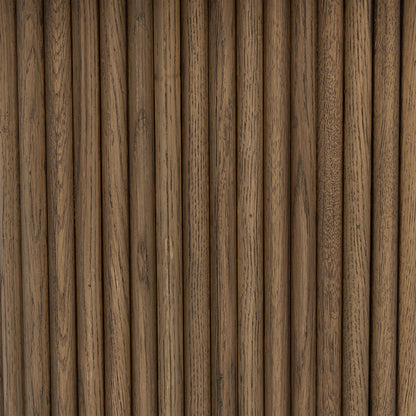 Tawny Brown Oak Veneer Accent & End Table Vander End Table Collection