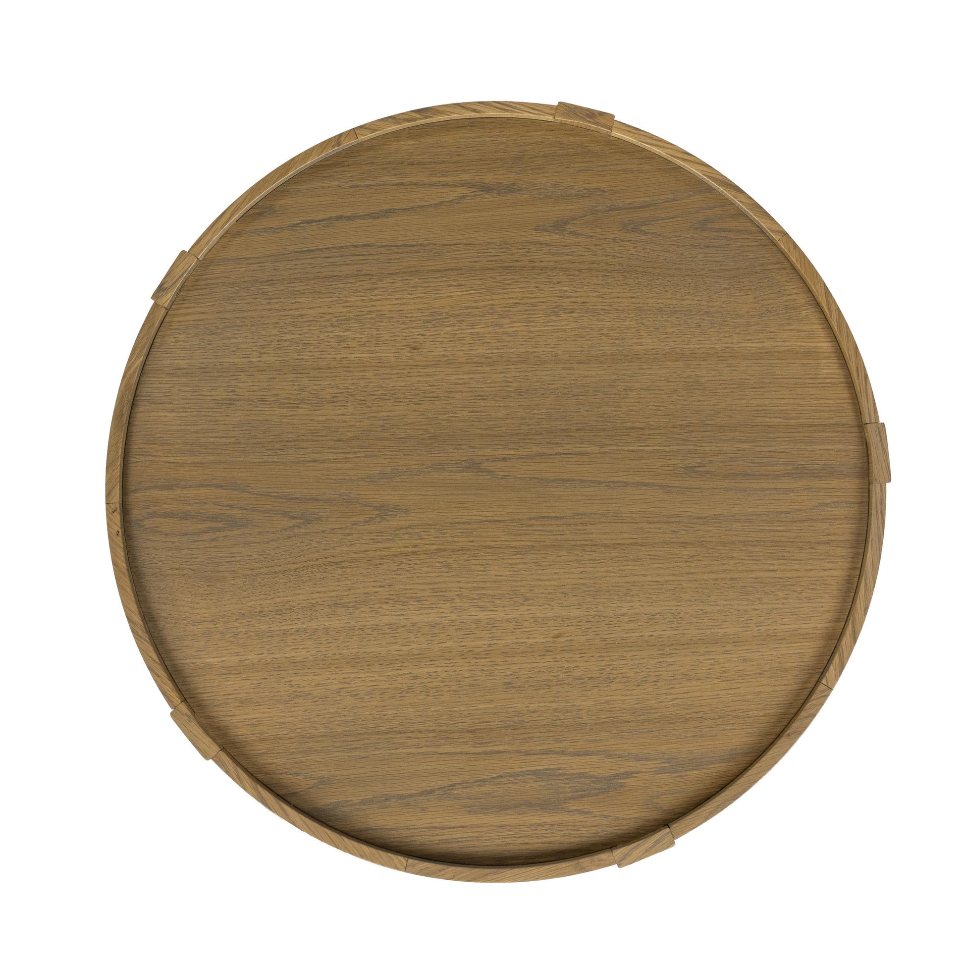 Khaki Mist Oak Veneer Accent & End Table Devin End Table Collection