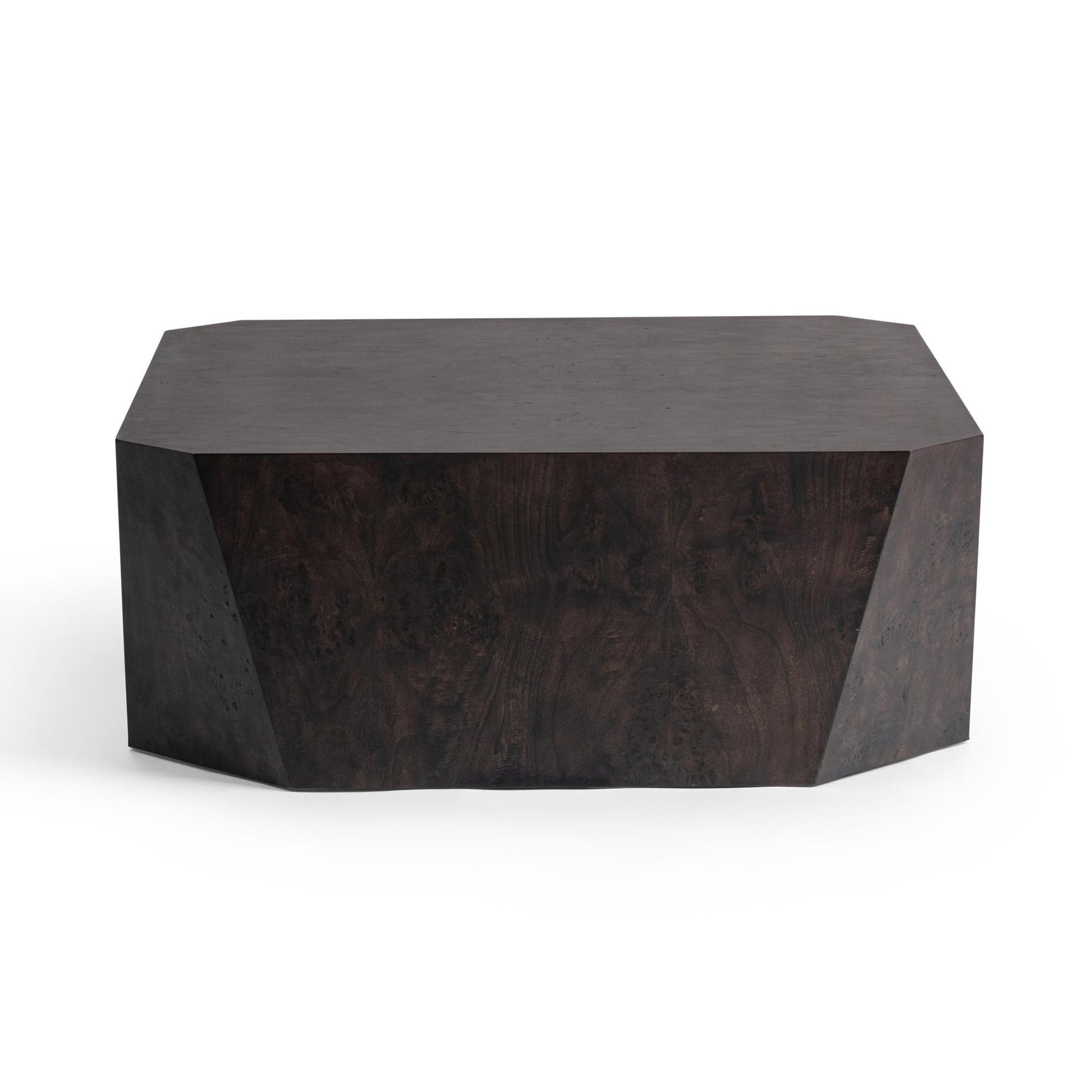 Brown Burl Veneer Coffee Table Avena Coffee Table Collection