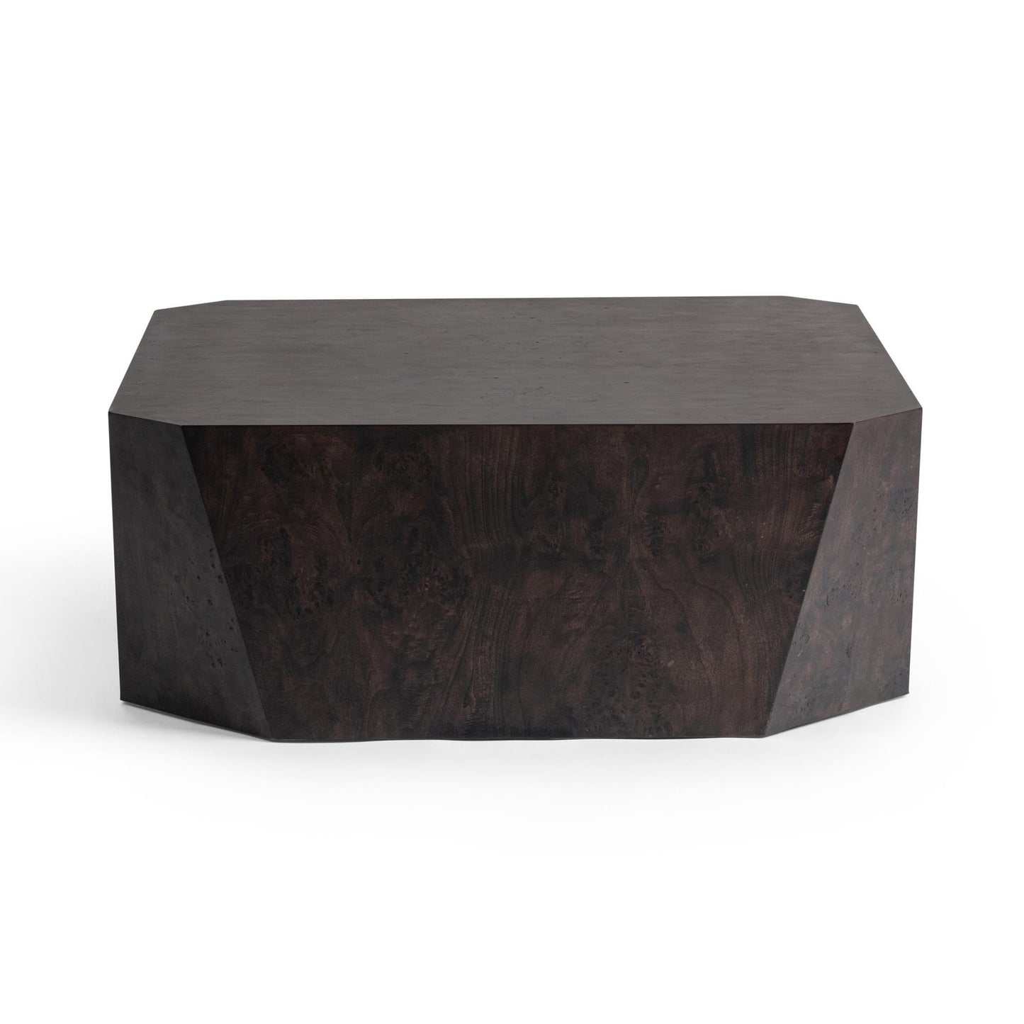 Brown Burl Veneer Coffee Table Avena Coffee Table Collection