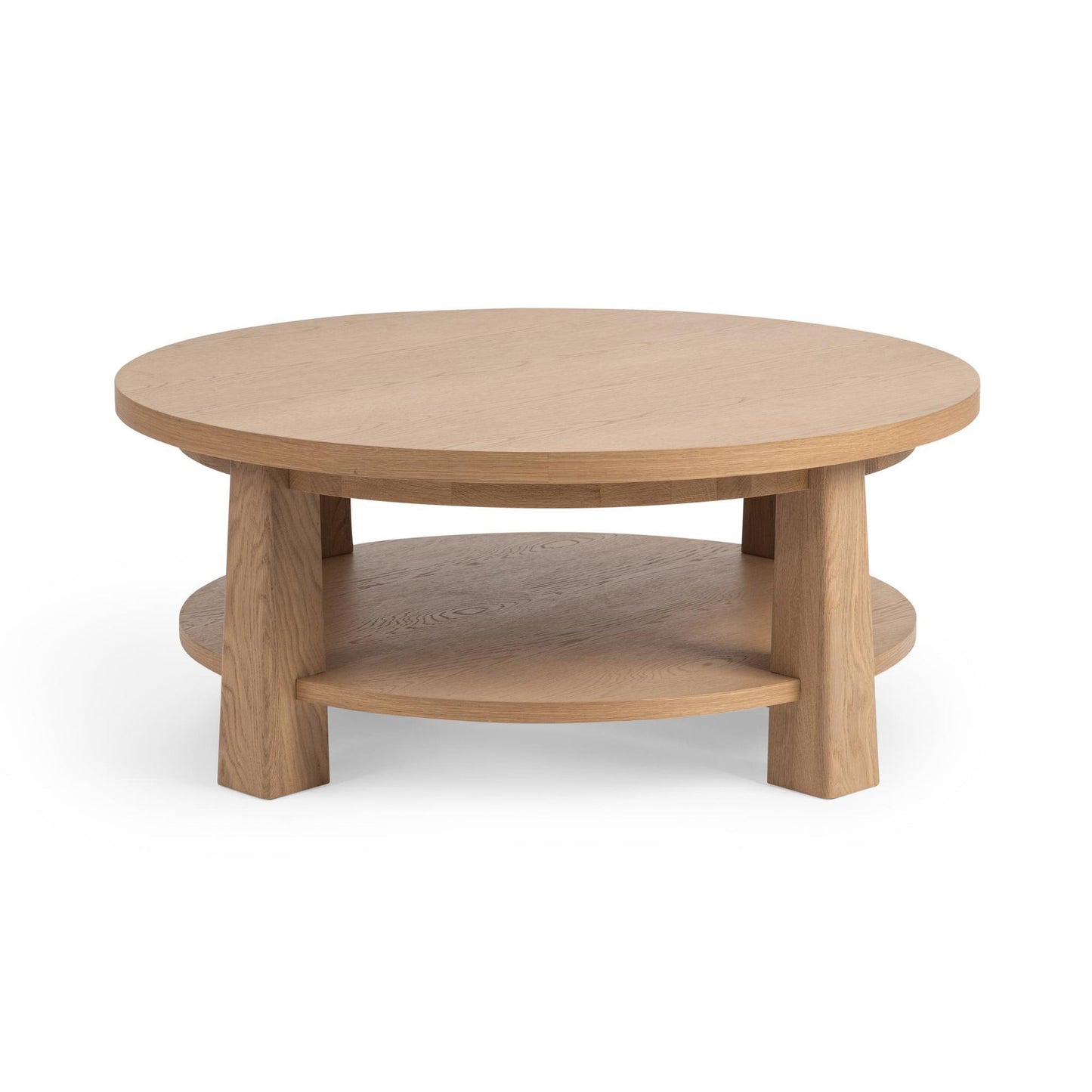 Amber Toast Oak Veneer Coffee Table Kenzie Coffee Table Collection