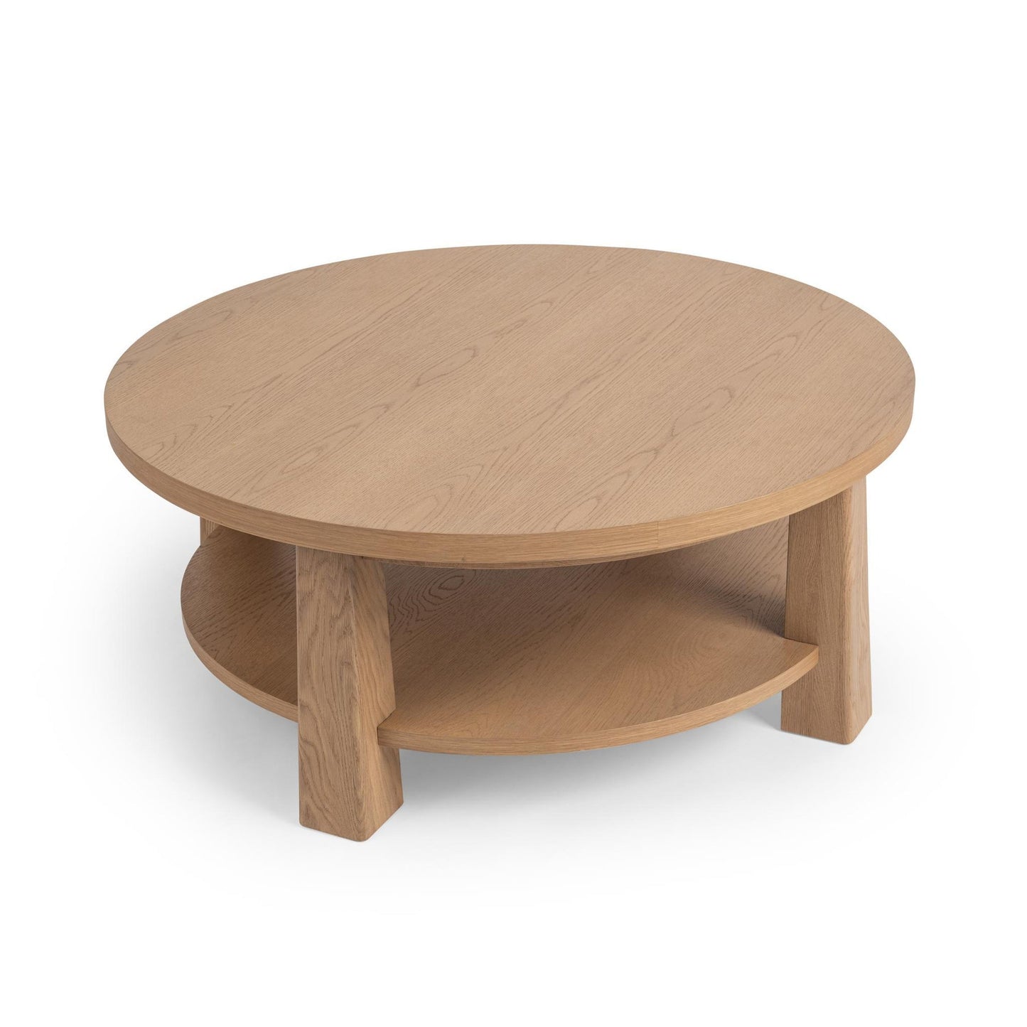Amber Toast Oak Veneer Coffee Table Kenzie Coffee Table Collection