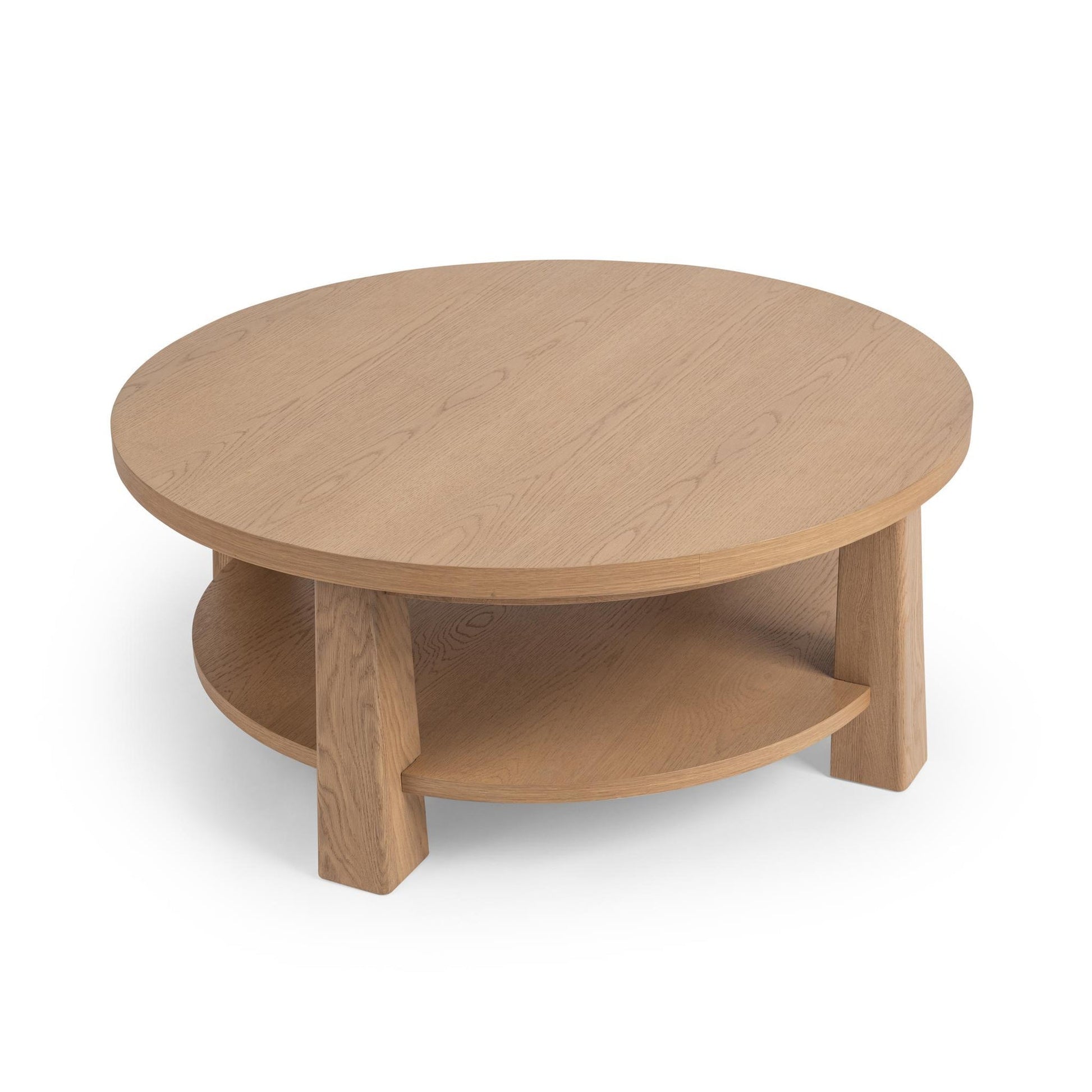 Amber Toast Oak Veneer Coffee Table Kenzie Coffee Table Collection