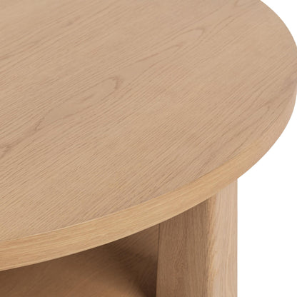 Amber Toast Oak Veneer Coffee Table Kenzie Coffee Table Collection
