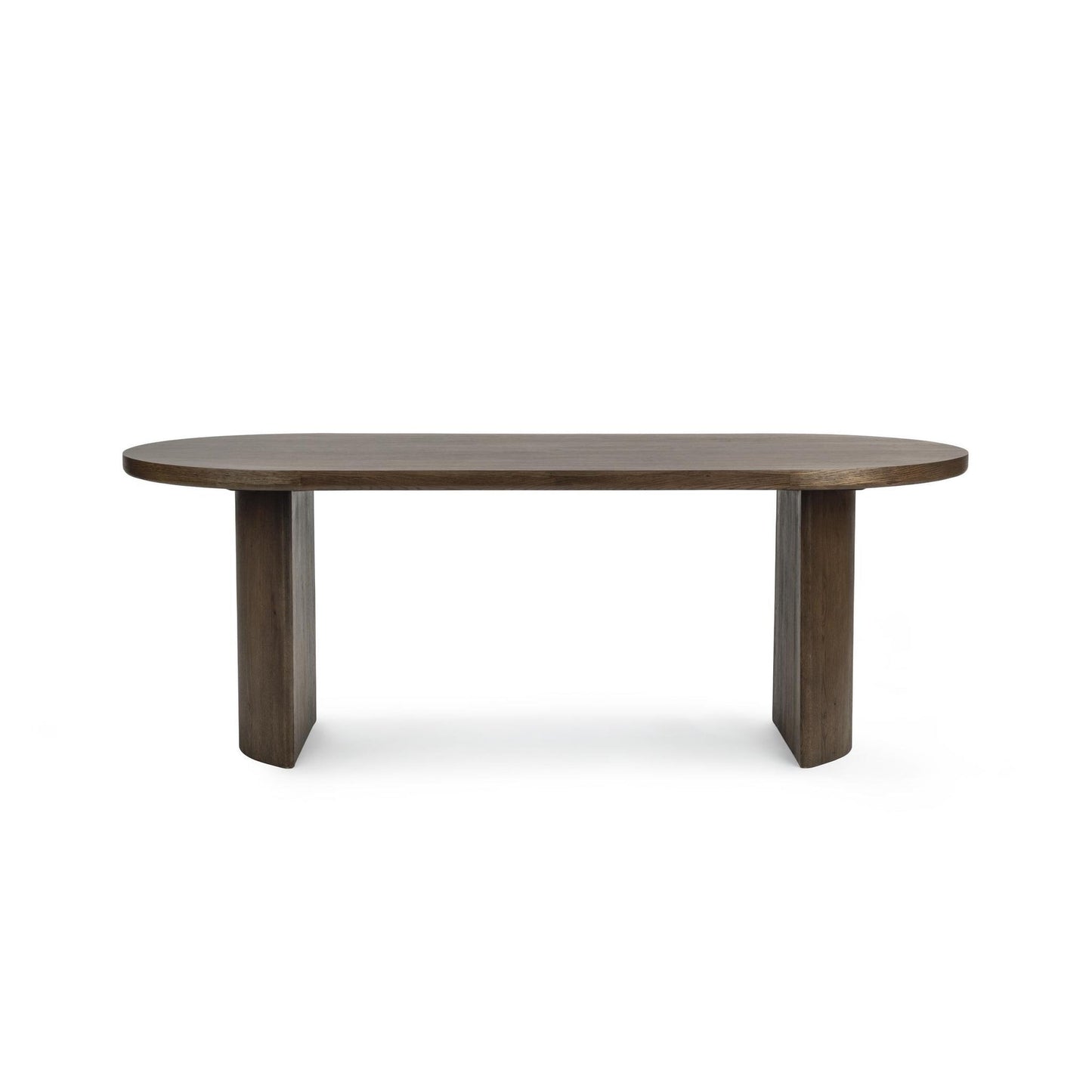Soft Cocoa Reclaimed Oak Veneer Dining Table Estelle Dining Table Collection