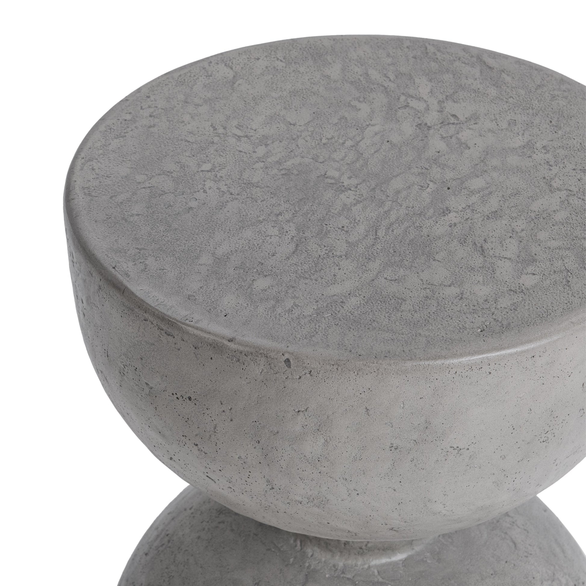 Athena Gray Outdoor Accent & End Table Adna Outdoor Accent Table Collection