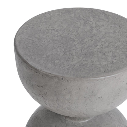 Athena Gray Outdoor Accent & End Table Adna Outdoor Accent Table Collection