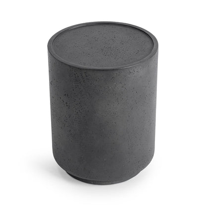 Dark Gray Outdoor Accent & End Table Darsa Outdoor Accent Table Collection