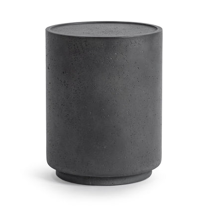 Dark Gray Outdoor Accent & End Table Darsa Outdoor Accent Table Collection
