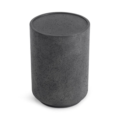 Dark Gray Outdoor Accent & End Table Darsa Outdoor Accent Table Collection