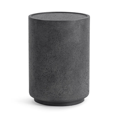 Dark Gray Outdoor Accent & End Table Darsa Outdoor Accent Table Collection