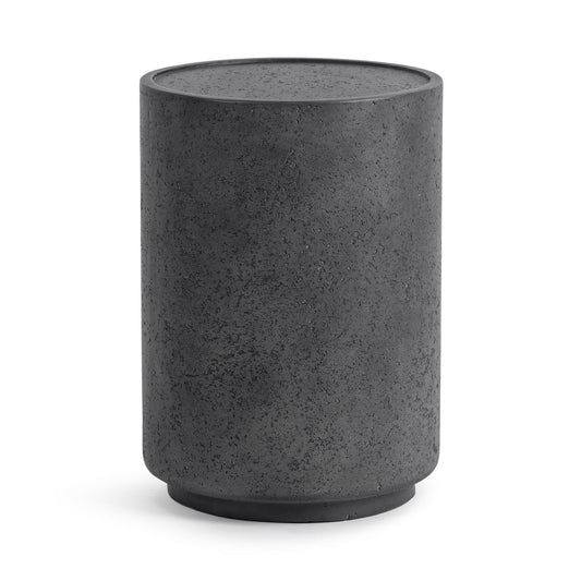 Dark Gray Outdoor Accent & End Table Darsa Outdoor Accent Table Collection