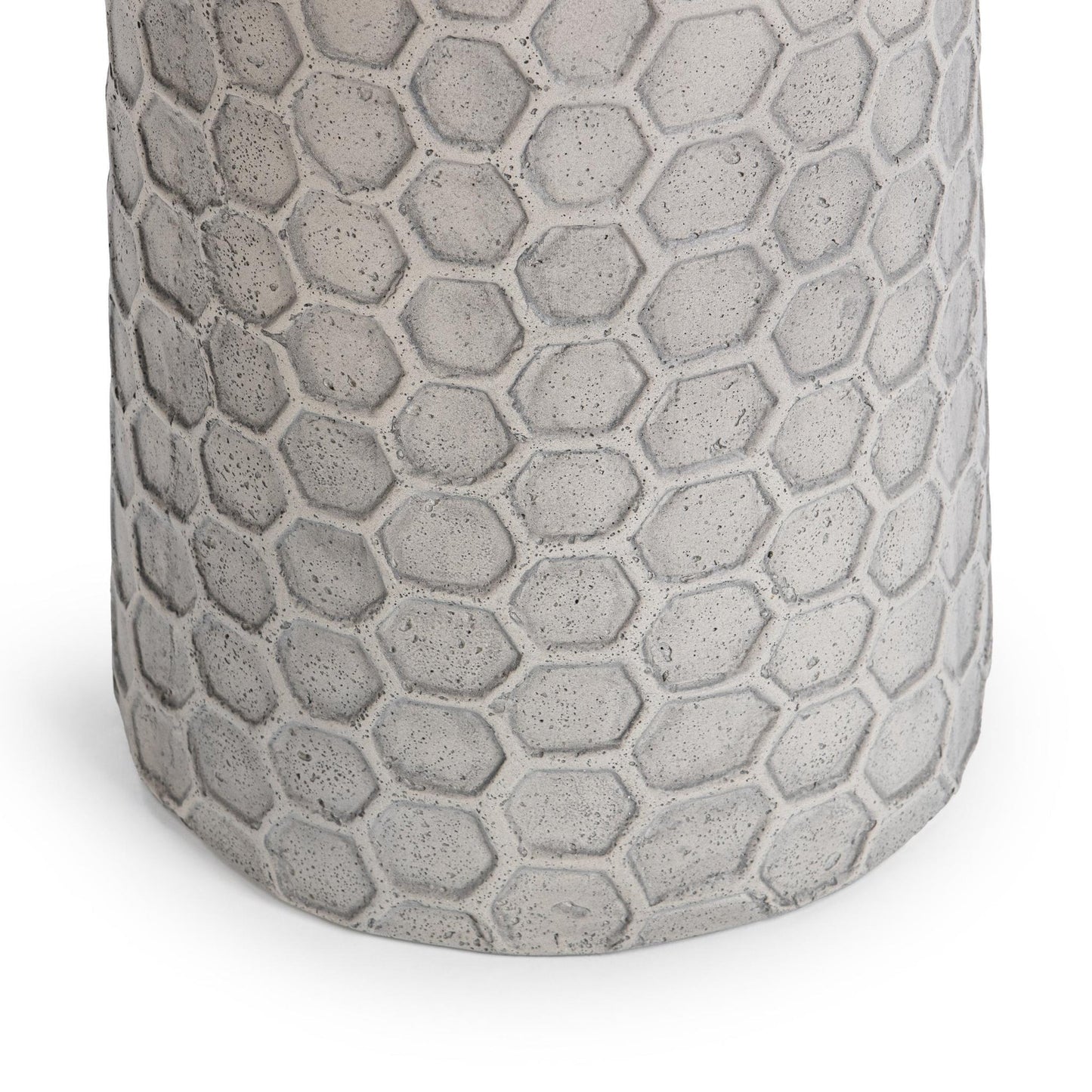 Light Gray Outdoor Accent & End Table Delaine Outdoor Accent Table Collection