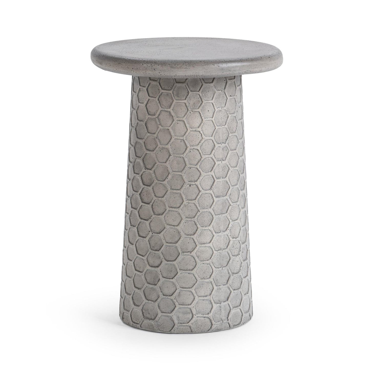 Light Gray Outdoor Accent & End Table Delaine Outdoor Accent Table Collection
