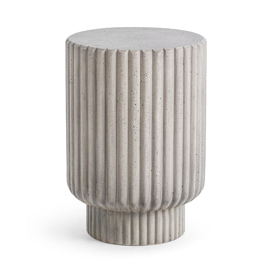 Light Gray Outdoor Accent & End Table Givens Outdoor Accent Table Collection