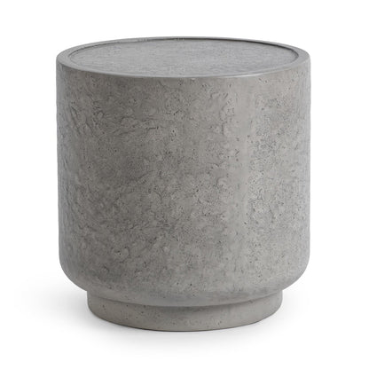 Athena Gray Outdoor Accent & End Table Sania Outdoor Accent Table Collection