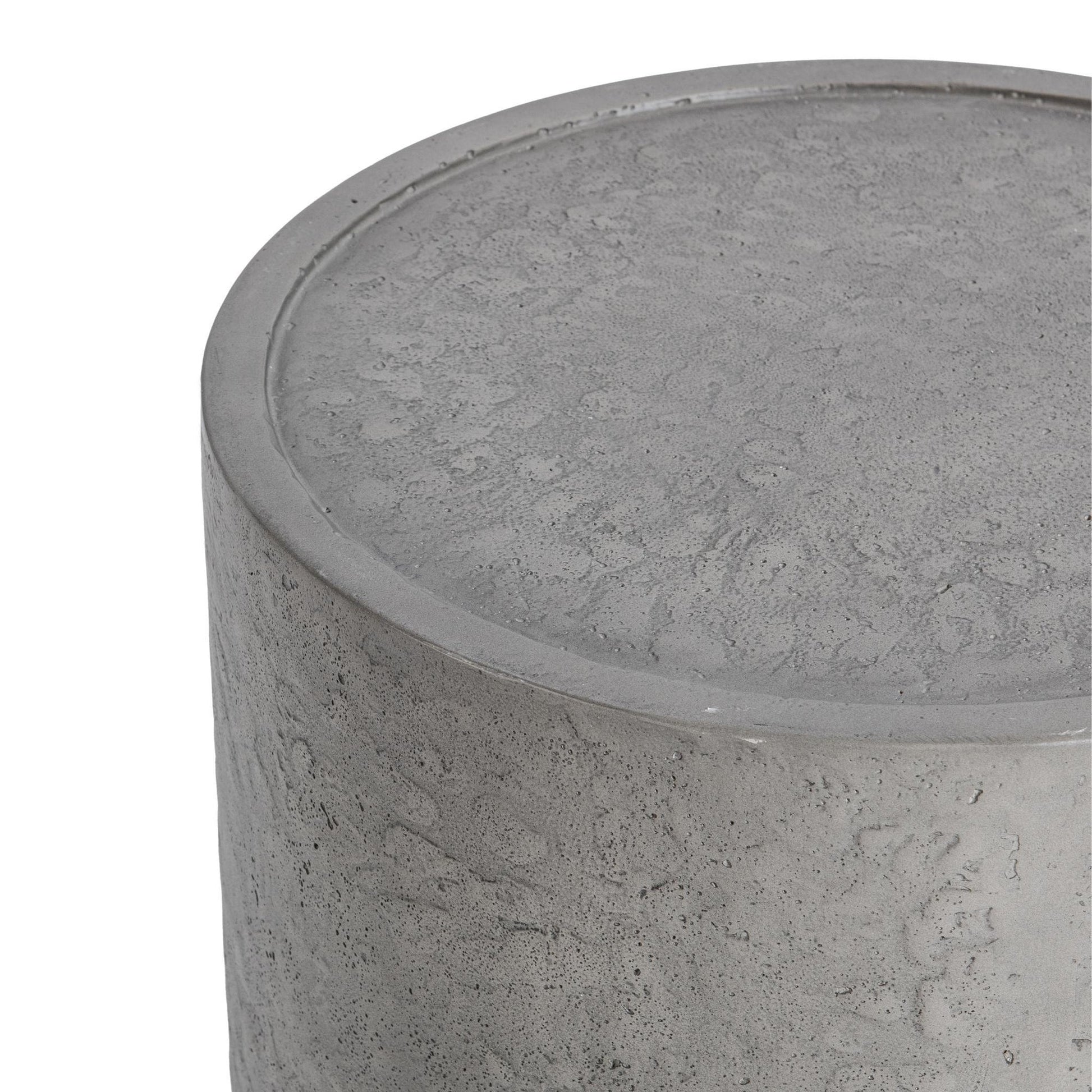 Athena Gray Outdoor Accent & End Table Sania Outdoor Accent Table Collection