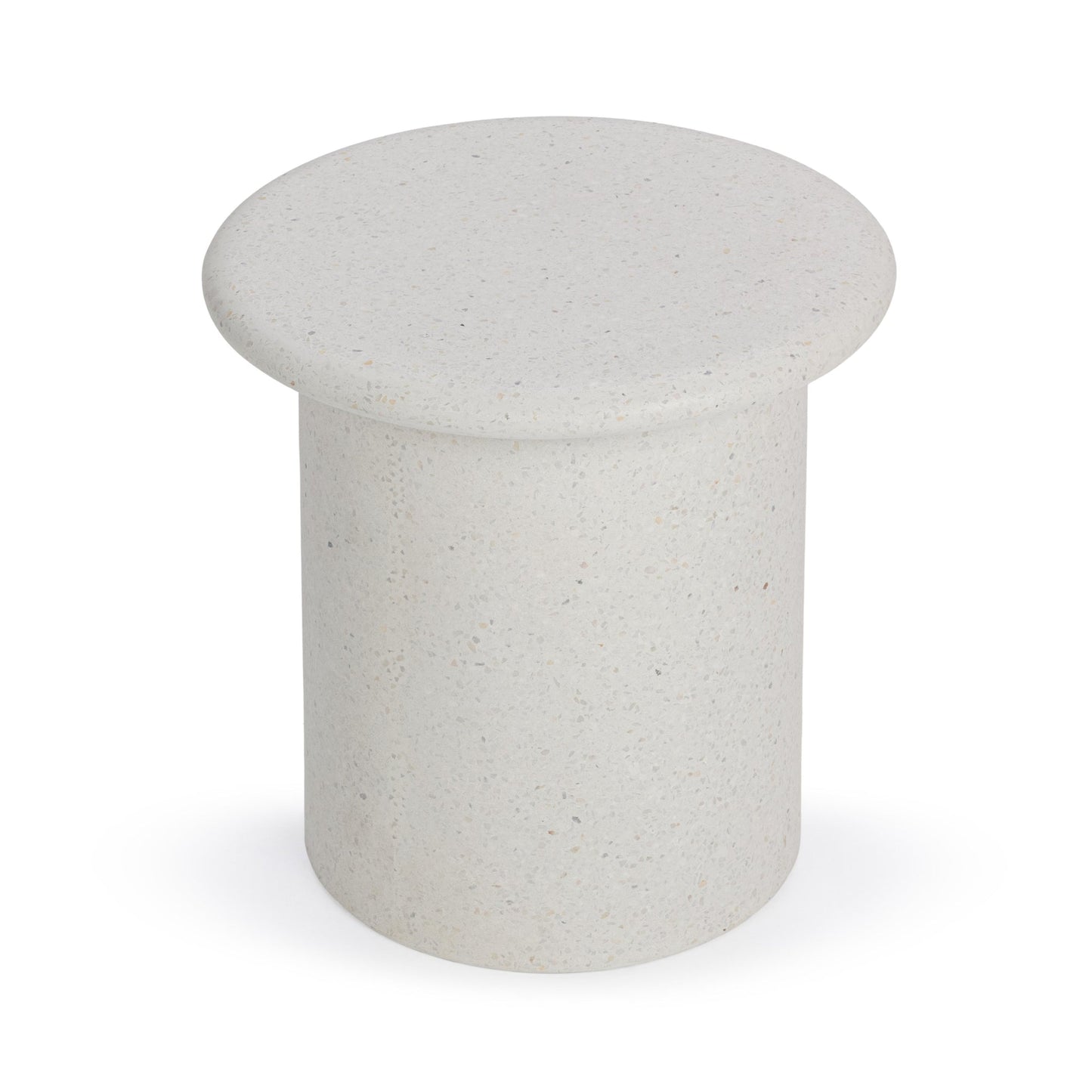 White Outdoor Accent & End Table Nysa Outdoor End Table Collection