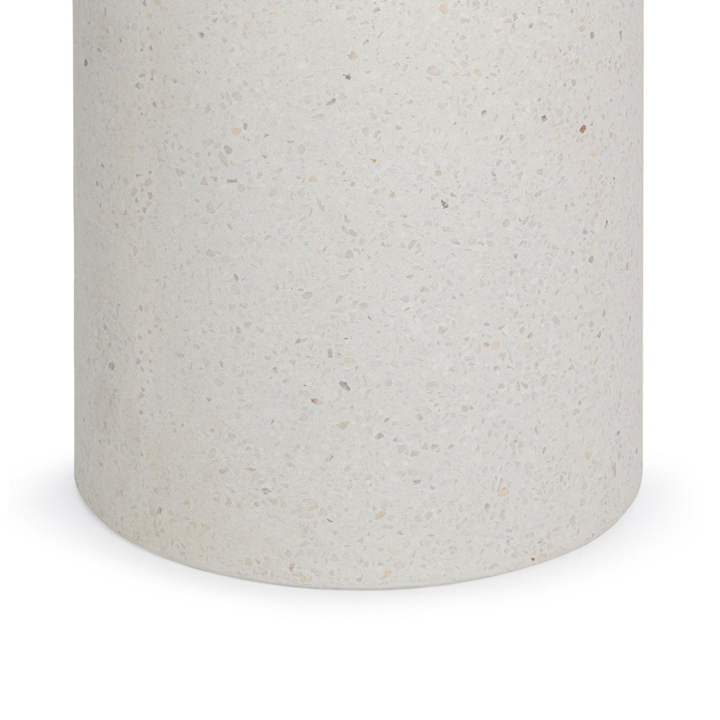 White Outdoor Accent & End Table Nysa Outdoor End Table Collection