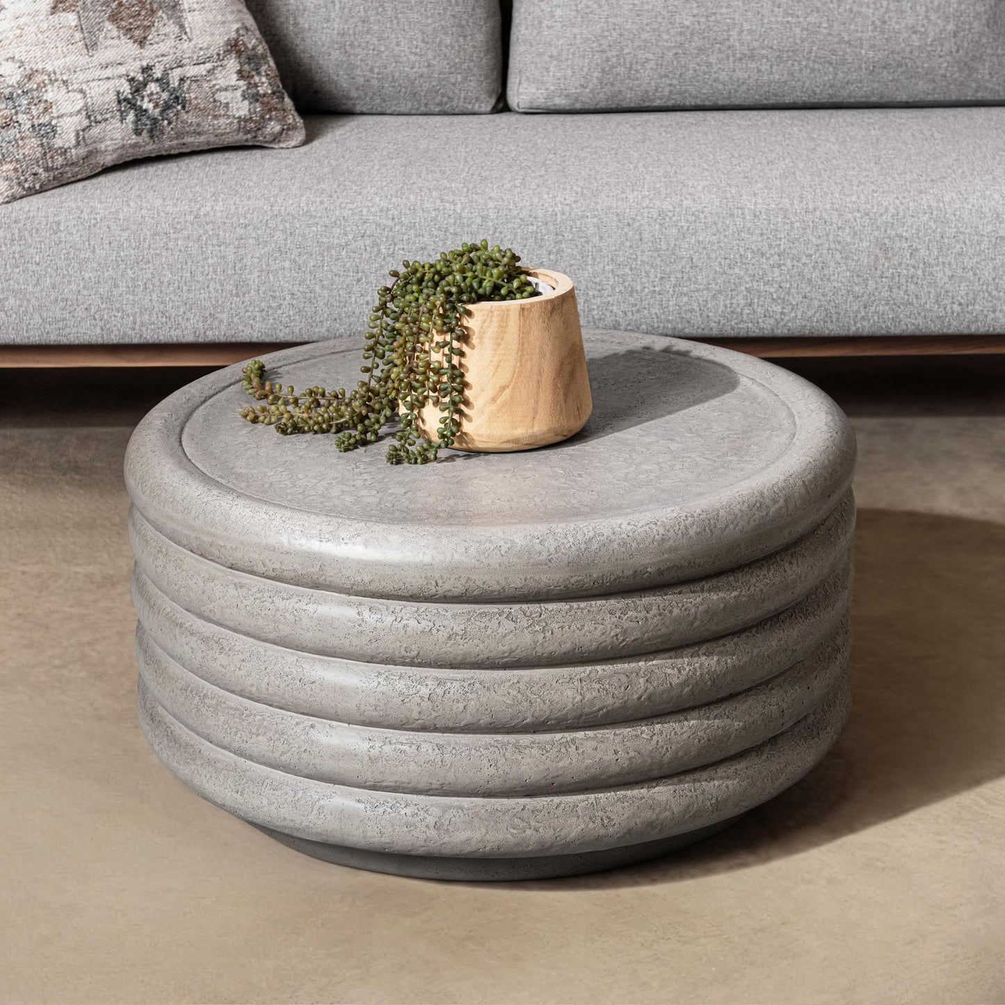 Reva Outdoor Coffee Table Athena Gray