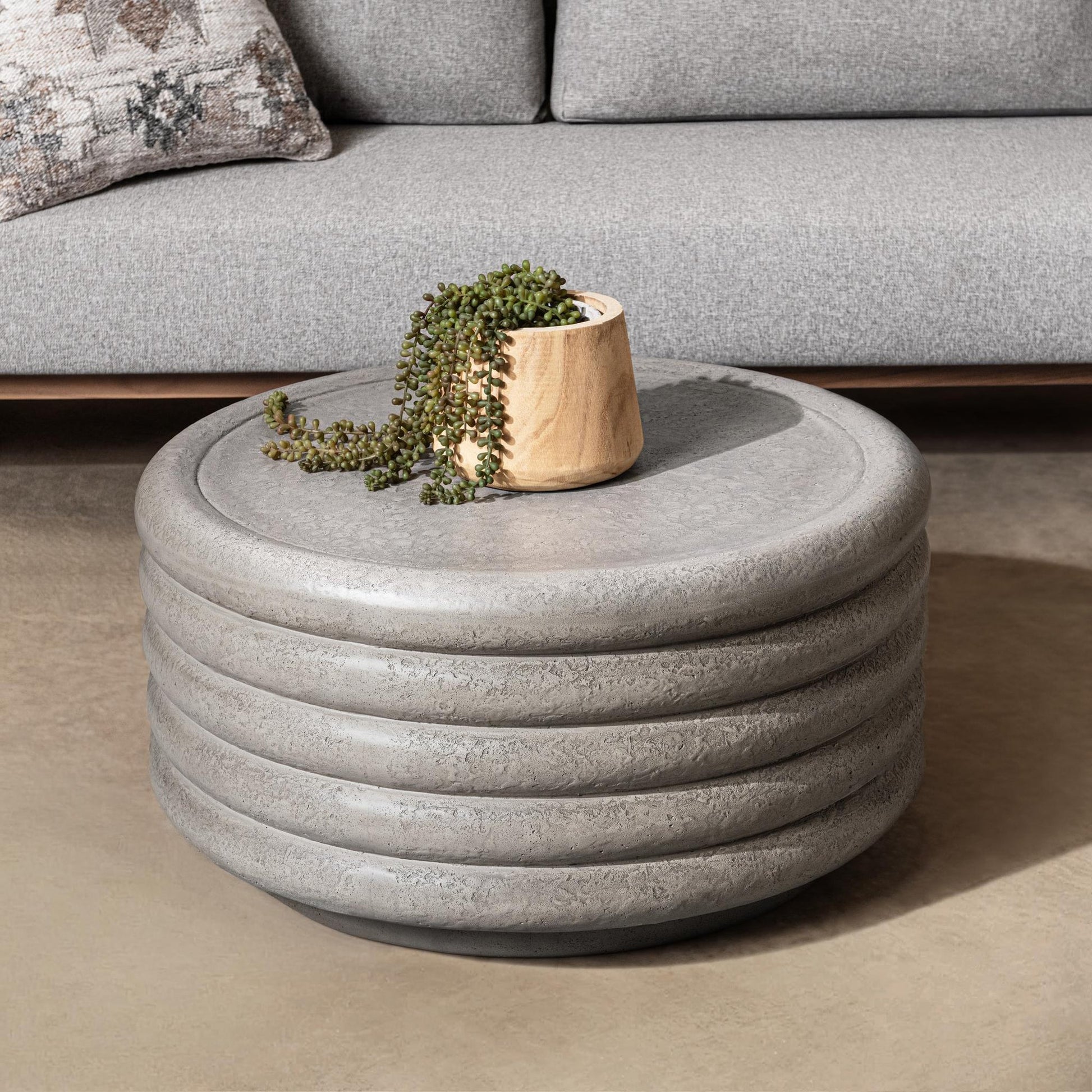 Athena Gray Outdoor Coffee Table Reva Outdoor Coffee Table Collection