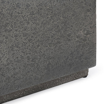 Marwin Outdoor Coffee Table Dark Gray