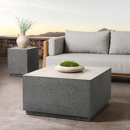 Dark Gray Outdoor Coffee Table Marwin Outdoor Coffee Table Collection