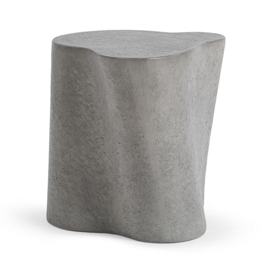 Athena Gray Outdoor Accent & End Table Everson Outdoor Accent Table Collection