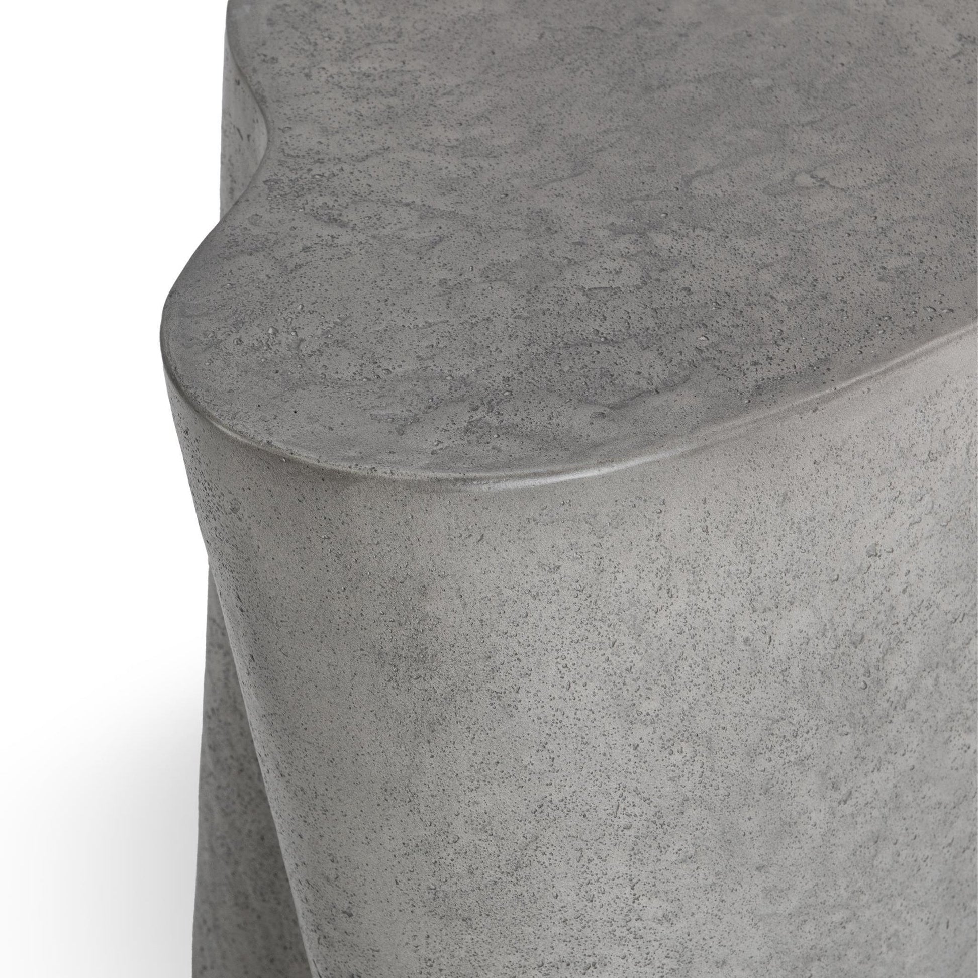 Athena Gray Outdoor Accent & End Table Everson Outdoor Accent Table Collection