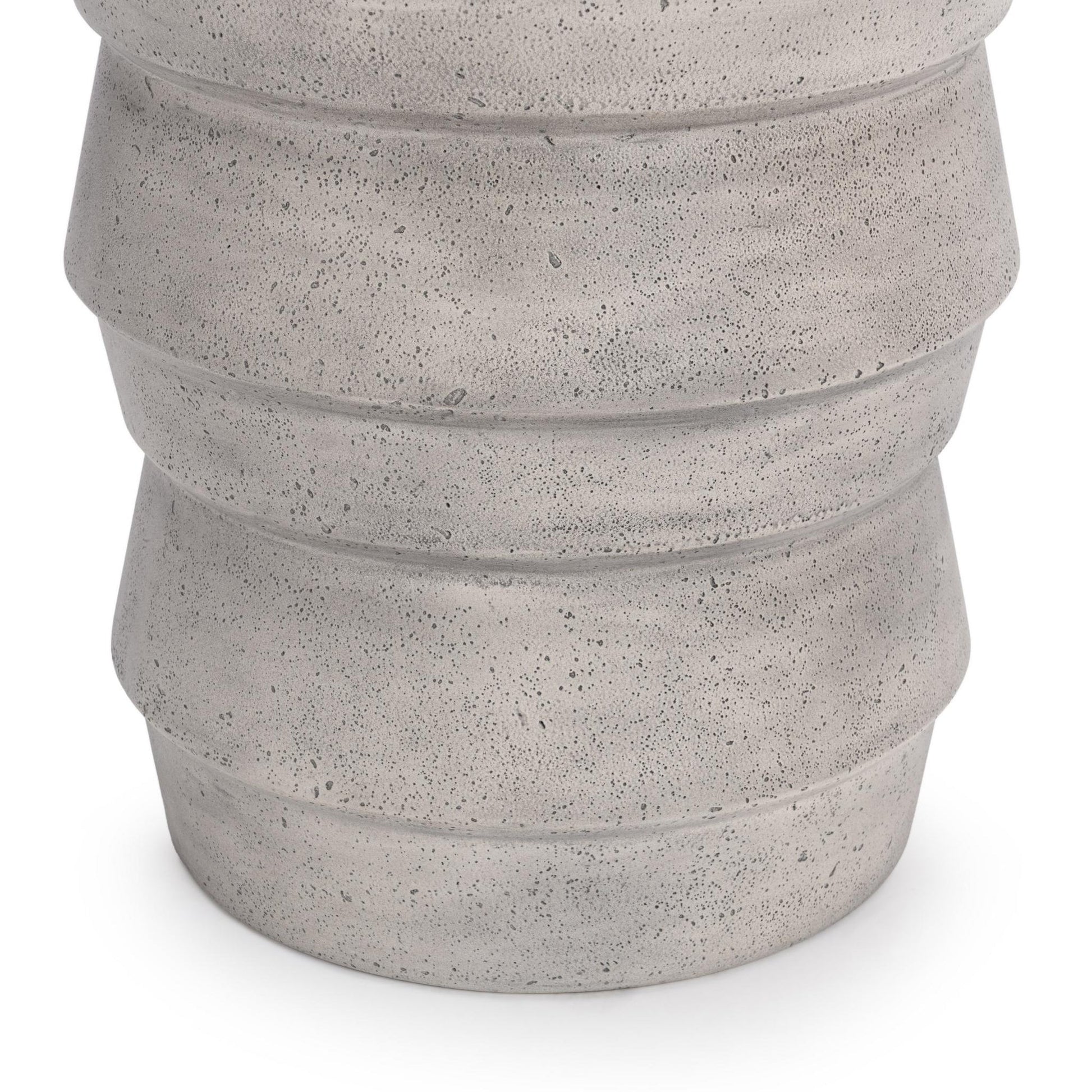 Light Gray Outdoor Accent & End Table Anora Outdoor Accent Table Collection