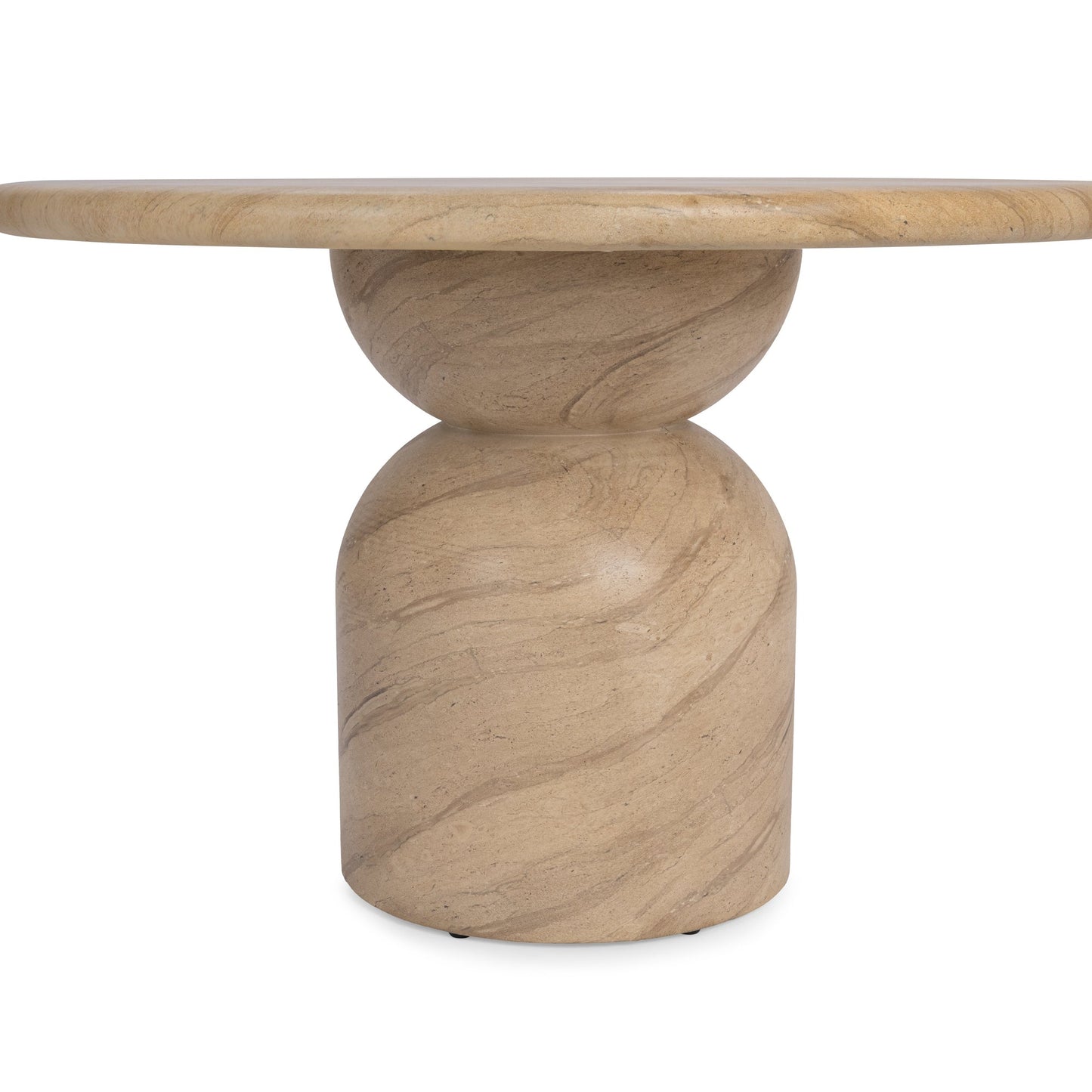 Warm Sandstone Outdoor Dining Table Portola Outdoor Dining Table Collection
