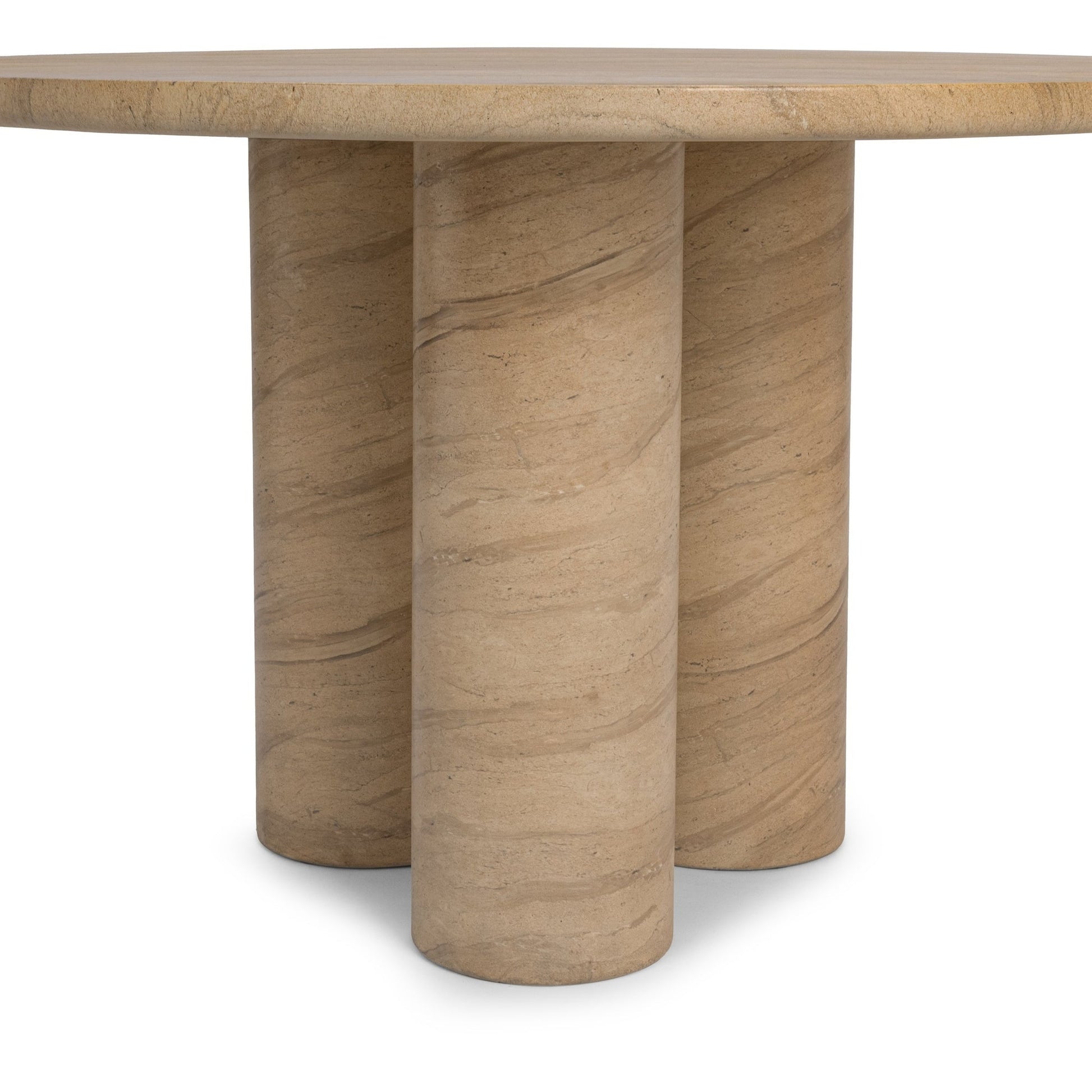 Warm Sandstone Outdoor Dining Table Niva Outdoor Dining Table Collection