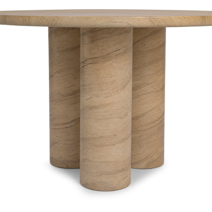 Niva Outdoor Dining Table Warm Sandstone