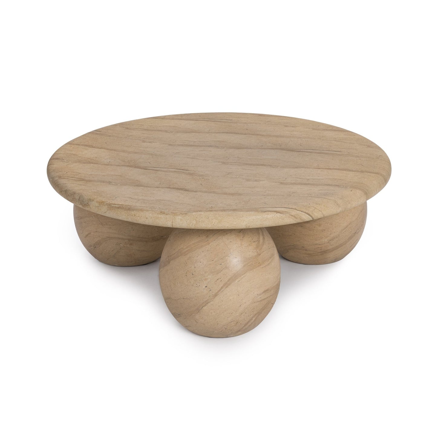 Warm Sandstone Outdoor Coffee Table Elaria Outdoor Coffee Table Collection
