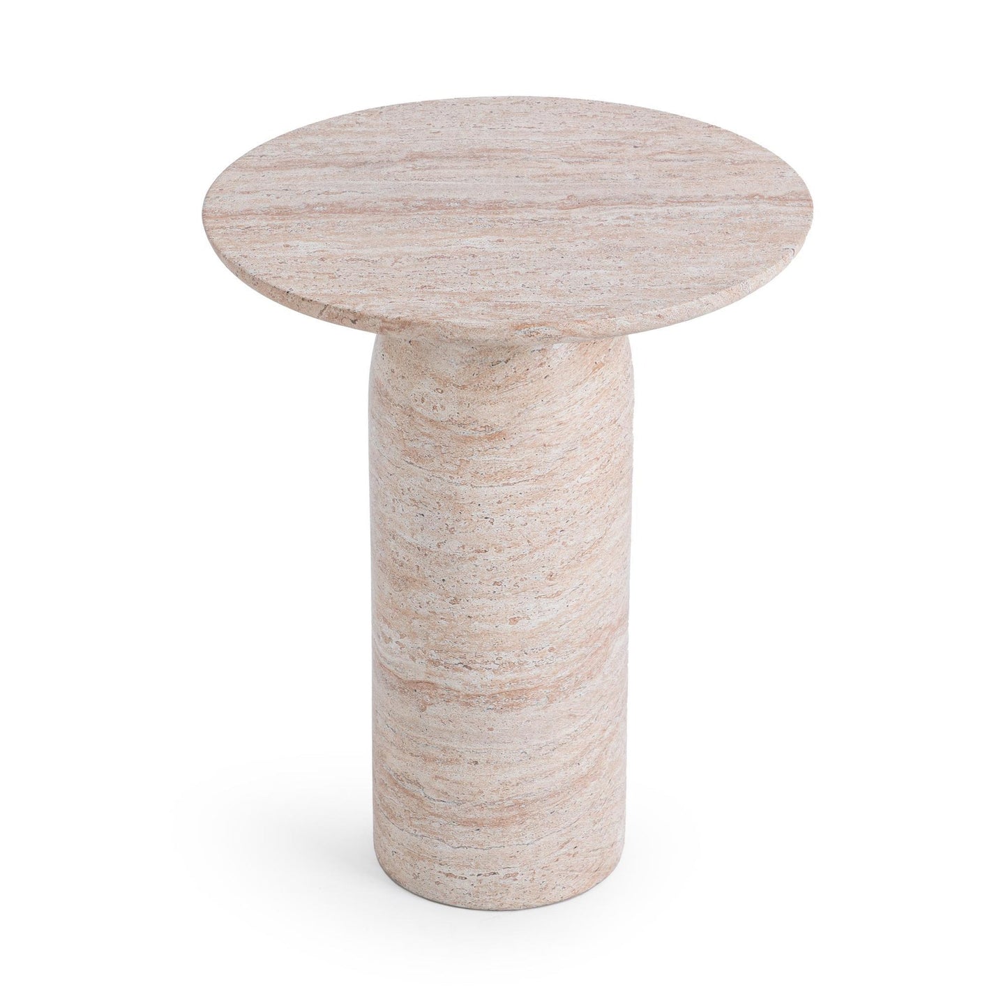 Capri Limestone Outdoor Accent & End Table Sana Outdoor End Table Collection