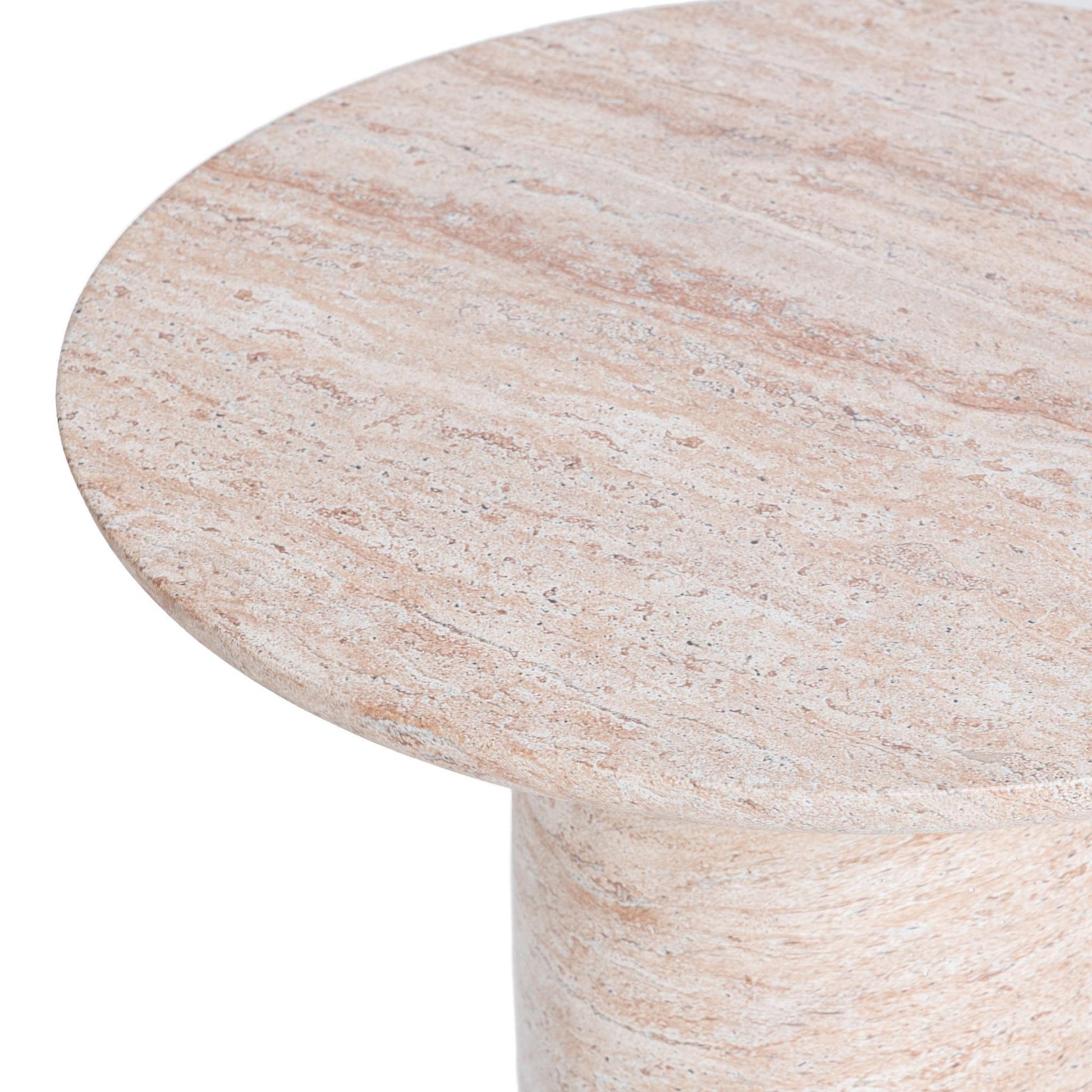 Capri Limestone Outdoor Accent & End Table Sana Outdoor End Table Collection
