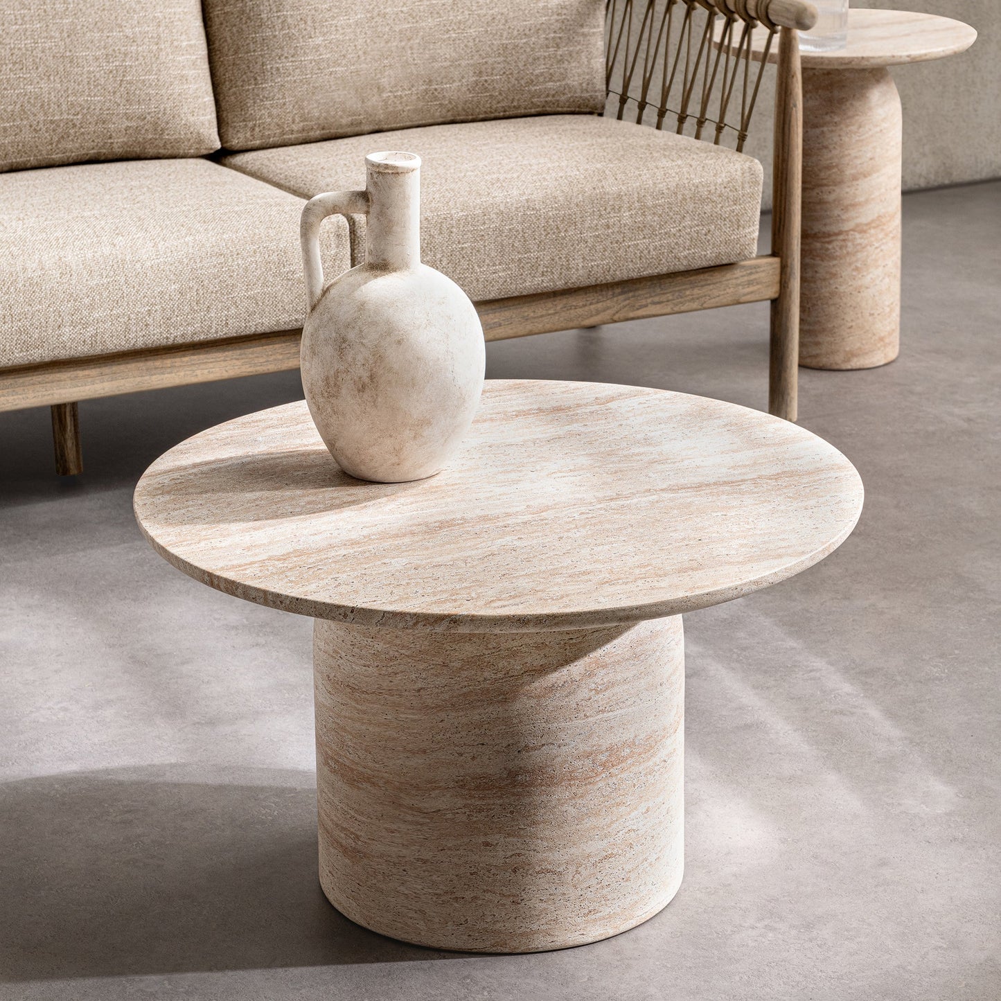 Sana Outdoor Coffee Table Capri Limestone