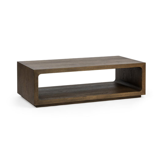 Soft Cocoa Oak Veneer Coffee Table London Coffee Table Collection