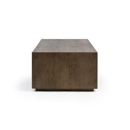 Soft Cocoa Oak Veneer Coffee Table London Coffee Table Collection