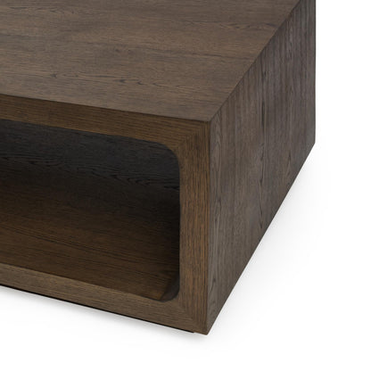 Soft Cocoa Oak Veneer Coffee Table London Coffee Table Collection