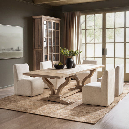 Julia Extendable Dining Table Soft Earth