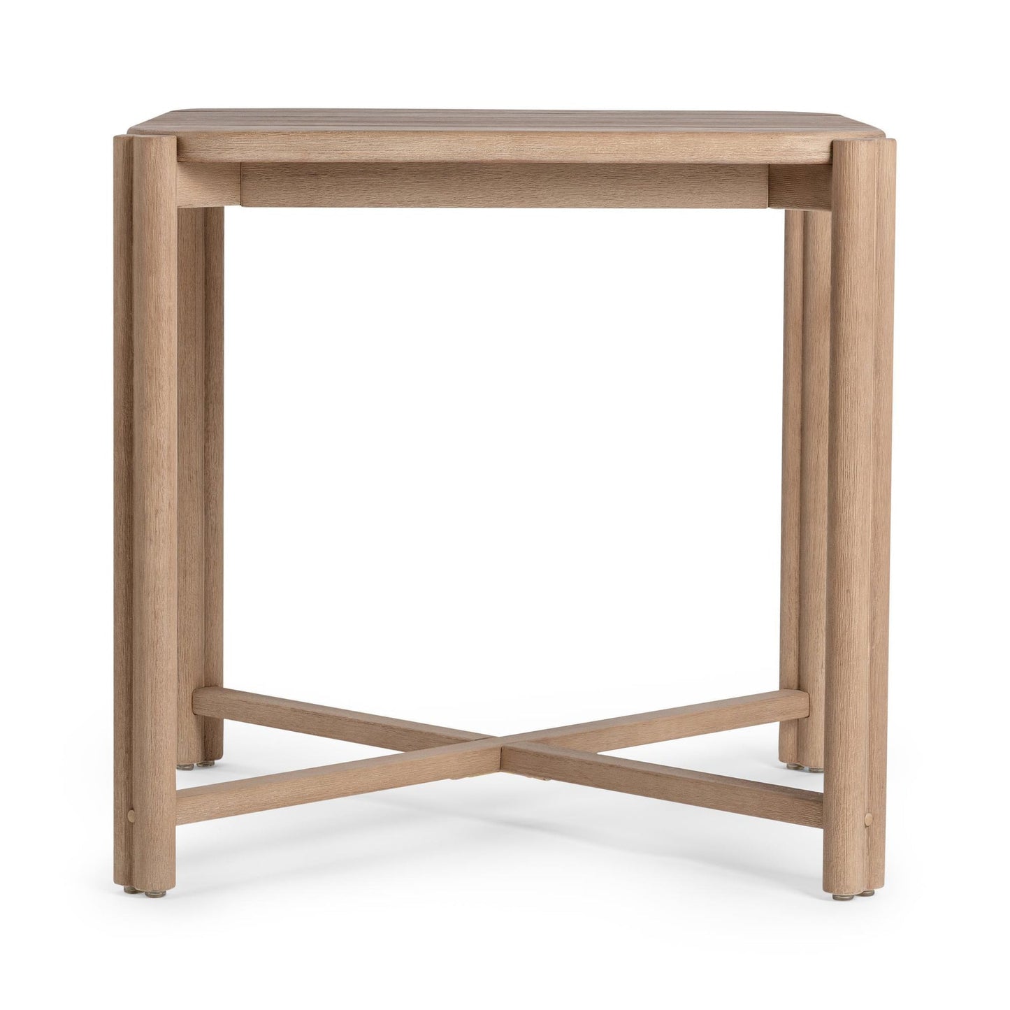 Butterscotch Eucalyptus Wood Outdoor Bar & Counter Table Oliver Outdoor Gathering Table Collection