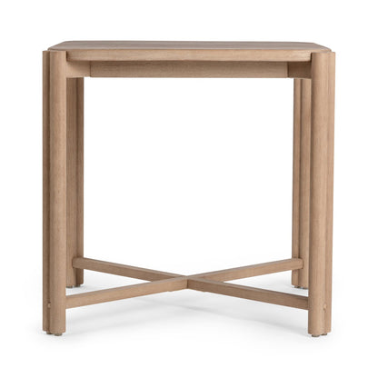 Butterscotch Eucalyptus Wood Outdoor Bar & Counter Table Oliver Outdoor Gathering Table Collection
